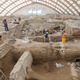 Recent excavation work at the Çatalhöyük site in Turkey.